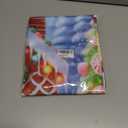 Christmas Banner Gingerbread House Xmas Backdrop Snowman Gingerbread Man Gifts Christmas Trees 71x43 Inches Winter Wonderland Holiday Indoor Outdoor Party Photo Background Decoration