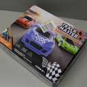 Slot Car Race Track Sets with 4 High-Speed Racing Car, Battery or Electric Race Car Track for Boys and Kids, Dual Racing Game Lap Counter Circular Overpass Track, Gifts Toys for Boys Kids Age 6 7 8-12