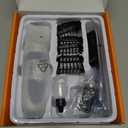 oneisall Dog Clipper Low Noise, Dog Grooming Kit with Rechargeable, Pet Shaver Cordless Electric Quiet Hair Clipper Set for Dogs Cats PetsGold