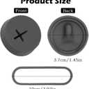 4Pcs Replacement Stopper Compatible with Owala FreeSip Sway Tumbler 30oz 40oz Water Bottles, Silicone Seal & Ring Set, Leak-Proof Stopper Insert and Cap Seal Replacement Accessories