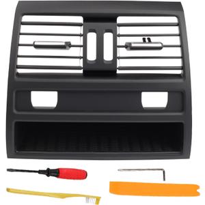 Rear AC Vent Compatible with BMW 5 Series 520 523 525 528 530 535 550, Rear Air Vent Conditioning Grilles for F10 F18 (2010-2016)