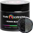 Eye Candy Pigments Premium Black Mica Powder - Ronin Black (50gr) - for Epoxy, Resin, Soap, Paint, Woodworking, Acrylic Pouring, Bath Bombs, Fishing Lures - DIY Arts and Crafts Additive