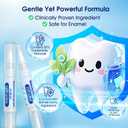 Teeth Whitening Kit with LED Light 3 Whitening Gel Pens + 2 Desensitizing Pens 35% Carbamide Peroxide Whiten Teeth in 7 Days Safe for Sensitive Teeth & Enamel, 0.7 Fl Oz (Mint)