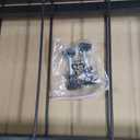 Amazon Basics Foldable Metal Platform Bed Frame with Storage, Sturdy Steel, No Box Spring Needed, 18 Inches High, Tool-Free Easy Assembly, Noise-Free, Queen Size, Black