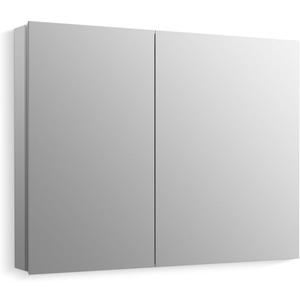 Kohler 55065-NA Embark Slim Two-Door Medicine Cabinet Mirror, Adjustable Shelves with Mirrored Doors, 35 in. W x 26 in. H