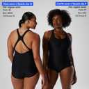 Speedo Womens Swimsuit One Piece Powerflex Ultraback Solid, 14L