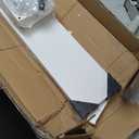 Huuger 102.4 Inch Sofa Table with Power Outlets, 23.9’’-34.4’’ Height Adjustable Range, Behind Couch Table with USB-C Ports, Sofa Tables Narrow Long, Skinny Console Table, for Small Spaces, White