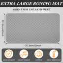 Tegeme 70 x 40 Inch Ironing Mat, Heat Resistant Foldable Iron Board Pad