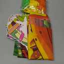 Bobs Burgers Birthday Photography Backdrop 5x3ft Photo Background Cartoon Burgers Happy Birthday Banner Cake Toppers for Cartoon Party Supplies Decorations