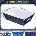 Marspark 18 Pcs 6 Set Hanukkah Bags for Gifts 8x10'' Chanukah Gift Menorahs Star Basket Boxes Empty to Fill with Gifts Blue Pull Bows Cellophane Wrapping Supplies for Hanukkah Party Favor Decorating