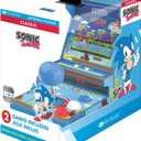 My Arcade Sonic Joystick Player: Sonic The Hedgehog, 2 Games in 1, Sega Classic, Gifts for Kids and Adults