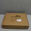 HIYOHIYO Clear Lazy Susan for Refrigerator Rectangular Fridge Turntable Organizers and Storage Pull Out & 360 Rotating for Cabinet Pantry Kitchen Table Bathroom (2-Pack 13.7"x10.2")