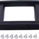 MOTOKU Front Lower Center Bumper Grille Cover Trim Panel Insert for Ford F-150 2021 2022 2023 Accessories