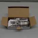 BESTTEN Keyed Entry Door Knob with Lock, Interior and Exterior Door Lock, Standard Ball, Satin Nickel