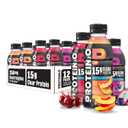 Protein2o Hydration Drink - 2-in-1 Liquid Clear Whey Protein Isolate and Electrolyte Drink - 15g Protein, Vitamins B5, B6 - Post-Workout Recovery - 16.9 Fl Oz - 12 Count Flavor Fusion Variety Pack 07/27