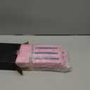 For Tonies Shelf Magnetic,for Toniebox Figures Wall Shelves,for Tonie Characters Audio Toy Storage Organizer(Hold 70 Figurines),Compatible Charging Station for Kid's Room,Pine Wood House,Large(Pink)