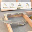 Framing Tools,16 Inch On-Center Stud Layout Tool,100% Cast Aluminum Framing Spacing Tool,Premium Wall Stud Framing Tool,Precision Measurement Jig Tool For Framing Wall