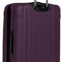 Kenneth Cole REACTION Renegade Luggage Expandable 8-Wheel Spinner Lightweight Hardside Suitcase, Midnight Plum, 28-Inch Checked
