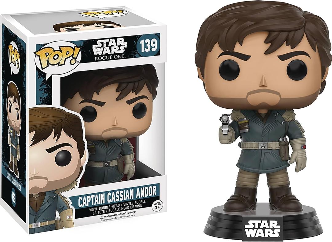Pop Star Wars Rogue One Captain Cassian Andor Vinyl Figure