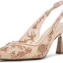 BETSEY JOHNSON Heels, Size 8, Tan