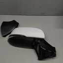 Lqito Right Passenger Mirror Fits 2020-2024 Toyota Highlander With Power Glass, Heated, Turn Signal, Manual Folding, Blind Spot can be DIY Paintable Replace 87910-0E370 (7Pins)