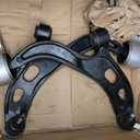 MS401121 MS401122 6Pcs Suspension Kit Assembly Fit For Ford 2010-2012 FLEX/TAURUS, for LINCOLN 2010-2012 MKS/MKT, 2 Front Lower Control Arm, 2 Sway Bar End Link, 2 Front Outer Tie Rod End Link