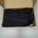 Plus Size Compression Socks for Women Men Wide Calf (15-20mmhg) Knee High Socks Support Compression Stockings for Nurses and Flying (Zipper - 3 Pairs - Black), 2XL