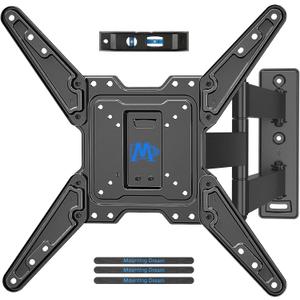 Mounting Dream Long Arm TV Wall Mount for Most 26-65 Inch TVs, 30 Inch Long Extension TV Mount Swivel and Tilt, Full Motion Wall Mount TV Bracket Fit Max VESA 400x400mm,Up to 99 lbs, MD2286-M