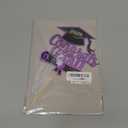 Congrats Grad Cake Topper Purple Glitter Class of 2025 Cake Topper You Did It Cake Decorations for 2025 Senior High School/ College/ University Happy 2025 Graduation Party Supplies Decorations