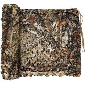 LOOGU Custom Woodland Camo Netting Camping Military Hunting Camouflage Net (6.5x6.5ft(2Mx2M), LOOGU SUPER 1.0 Tree)