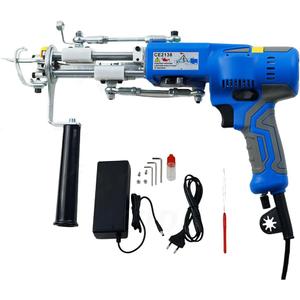 Rug Tufting Gun, Digital Display Speed Adjustable Electric Tufting Gun Carpet Weaving Flocking, Powerful Brushless Motor Adjustable Speed Ergonomic Design for Carpets Rugs