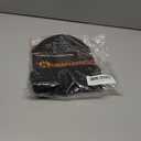 Heat Logic Men Double Layer Knit Beanie, Thick Thermal Skull Cap, Knitted Cuffed Soft Warm Hat, Winter Warm Cap for Adults (Black)