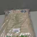 NICETOWN Thick Linen Curtains Privacy with Light Filtering, Grommet Semi Sheer Not See Through Linen Blend Curtain Drapes Vintage & Rustic for Farmhouse / Living Room, Angora, W55 x L84, 2 Panels