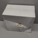 Liacere 16PCS White Plastic Serving Bowls - 54 OZ Angled Table Salad and Fruit Bowls - Disposable for Chip&Candy - Ideal for Party & Wedding & New Year