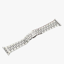 Watch Strap, 38Mm 42Mm Silver Gold Men's Watch With Stainless Steel Strap