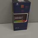 Alarm Clock Speaker Wireless Charger, Digital Alarm Clocks Bedrooms Bluetooth, Alarm Clock Dimmable Light Bedrooms Dual Alarm Snooze Dimmer 12 24H RGB Night Light Bluetooth USB AUX 