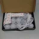 14 Bulbs LED Vanity Lights for Mirror, 3000K 4000K 6500K & 10-Brightness, Wire Length Adjustable, USB Cable, Hollywood Mirror Lights for Makeup Dressing Room Bathroom, White