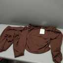 Sexy 2 Piece Outfits for Women One Off Shoulder Tops Ribbed Pant Set Tracksuit Clubwear (Medium)