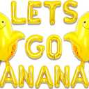 Lets Go Bananas Balloons Lets Go Bananas Birthday Decoration Lets Go Bananas Sign Lets Go Bananas Party Supplies
