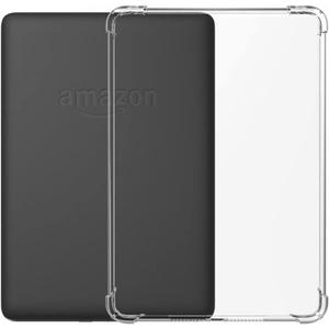 Kindle Cover for 6" Kindle 10th Gen (2019) - Military Drop Protection, Slim Fit, Non-Slip TPU Bumper, Clear
