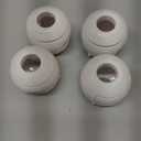 Child Safety Door Knob Cover (4 Pack) Hard-to-Remove Dual-Lock Door Handle Covers for Kids - Reusable Baby Proof Door Knob Locks - Installs Easily, No Tools Needed (White)