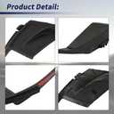 Magimaker 2Pcs Windshield Wiper Cowl Cover Trim 53866-08020 53867-08020 Compatible with Toyota Sienna 2011 2012 2013 2014 2015 2016 2017 2018 2019 2020 Wiper Cowl Trim Panel Fender