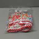 Herseas Women's Bikini Sets Floral Print Whip Stitch 2 Piece Swimsuits High Waisted Scoop Bathing Suits M