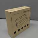 250W Conversion Plug, International Travel Converter with 4 USB Ports, lowering 220V to 110V for 100V-240V Areas and Different Countries Plugs Using US Electrical Devices (White)