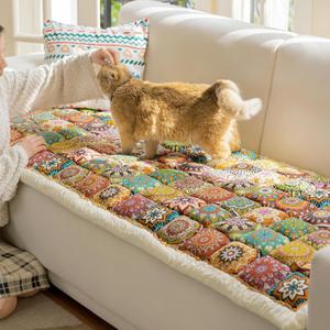 Couch Cover for Dogs Washable, Soft Dog Couch Cover, Non Slip Pet Couch Covers for Sofa, Couch Protector for Dogs Large Medium Small Size (Bohemian, 27.56 x 70.9 inch) Couch Cover for Dogs Washable, Soft Dog Couch Cover, Non Slip Pet Couch Covers for Sofa, Couch Protector for Dogs Large Medium Small Size (Bohemian, 27.56 x 70.9 inch)