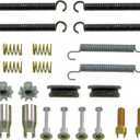 Dorman HW7001 Rear Parking Brake Hardware Kit Compatible with Select Ford / Lincoln / Mercury Models