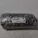 OLANLY Luxury Toilet Rugs U-Shaped 24x20, Extra Soft and Absorbent Microfiber Bathroom Rugs, Non-Slip Plush Shaggy Bath Mat, Machine Wash Dry, Contour Bathroom Mats for Toilet Base, Black