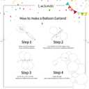 Rose Gold Pink Balloon Garland Kit Pink Metallic Gold Rose Confetti Balloons for Wedding Bridal Shower Baby Shower Birthday Party Decorations