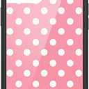 Wildflower Cases - Compatible with Apple iPhone 14 Pro Max | Protective Black Bumper, 4ft Drop Test Certified, Women Owned Small Business | Enya Collab - Pink White Clouds Sky Dainty Cute Trendy