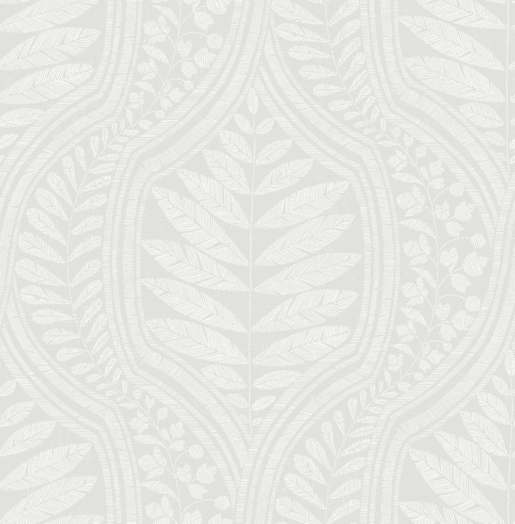 Scott Living Urban Shiplap Self Adhesive Wallpaper, White